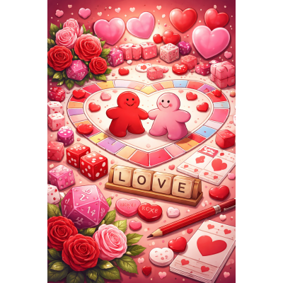 Ідеальні подарунки на День Святого Валентина у 2025 році: Настільні ігри для закоханих