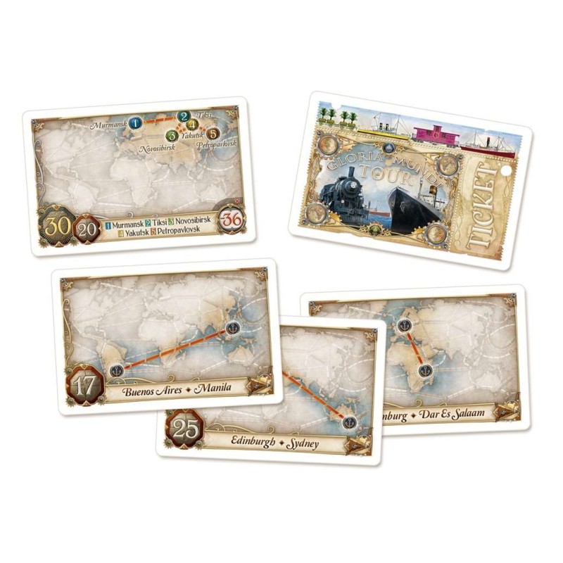 Настільна гра Квиток на потяг: Рейки та вітрила (Ticket to Ride: Rails & Sails)