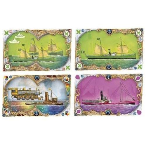 Настільна гра Квиток на потяг: Рейки та вітрила (Ticket to Ride: Rails & Sails)