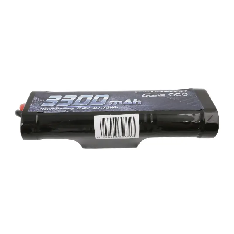 Аккумулятор Gens Ace Ni-MH 8,4В 3300мАч 7-Cells 134х46х42мм 397г T-Plug (B-3300-8.4V-NIMH-Hump-T)