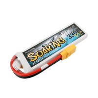 Аккумулятор Gens Ace Soaring LiPO 7,4В 3300мАч 2S 30C 132.5х42х13,5мм 186г XT90 (BSR30C33002S)
