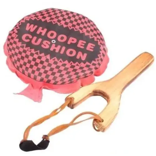 Настільна гра Хуліган Duke: рогатка і подушка-сюрприз