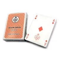 Карты игральные "RAMI" (9,5х6,5х2 см) (пластиковые) 24014BL