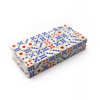 Кости игральные (100 шт) (кость 13мм) (уп 13х6,5х2,5 см) (13#)