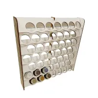 WOH-1224 Настінний модуль для 49 ємностей діаметром 32 мм