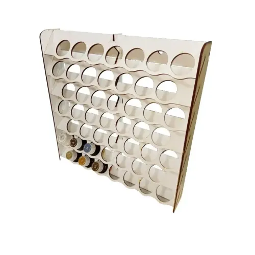 Модульне робоче місце WOH-1224 Настінний модуль для 49 ємностей діаметром 32 мм