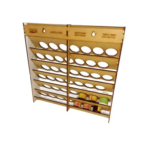 Модульне робоче місце WOH-1224 Настінний модуль для 49 ємностей діаметром 32 мм