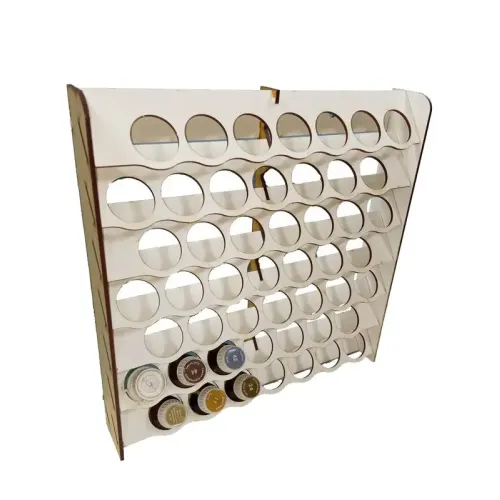 Модульне робоче місце WOH-1224 Настінний модуль для 49 ємностей діаметром 32 мм