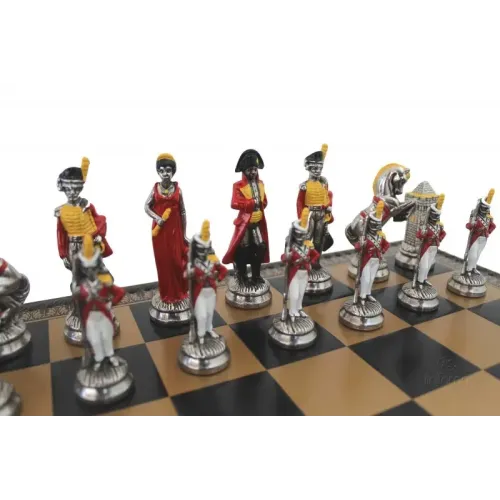 Ігрові набори Набір ItalFama Наполеон шахи + шашки + нарди (1957222GN)