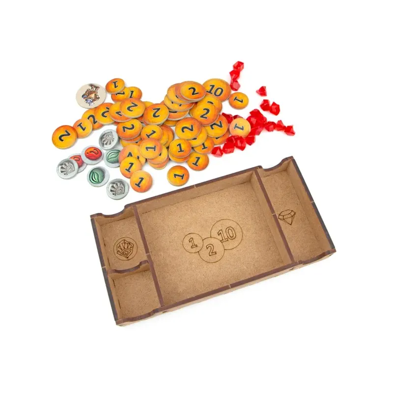 Органайзер для настольной игры Caverna + дополнения / Caverna + expansions organizer