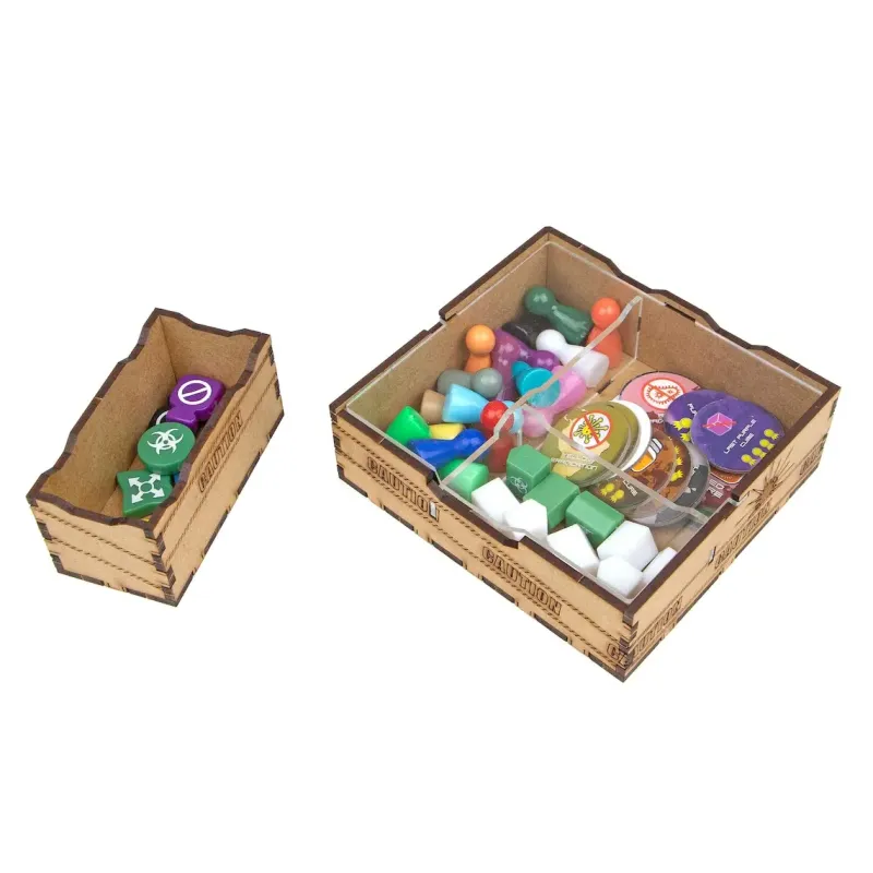 Органайзер для настольной игры Пандемия + дополнения (Organizer for boardgame Pandemic + expansions)