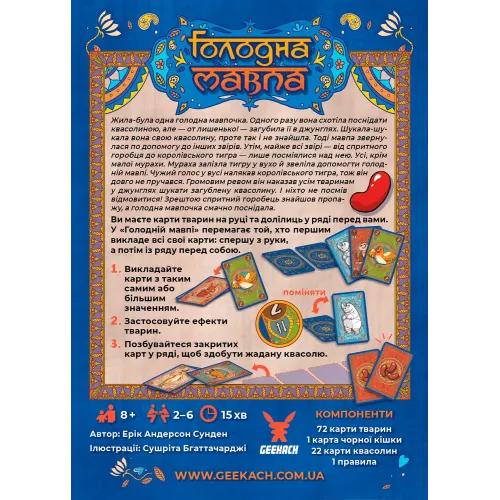 Настільна гра Голодна мавпа (Hungry Monkey) UA