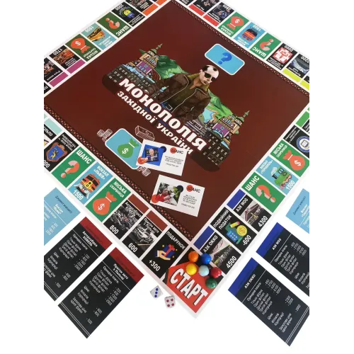 Настольная игра Монополия Западной Украины UA