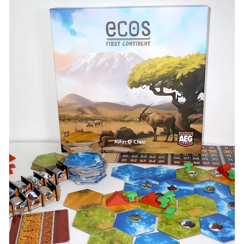 Настільна гра Екос: Перший континент (Ecos: The First Continent)