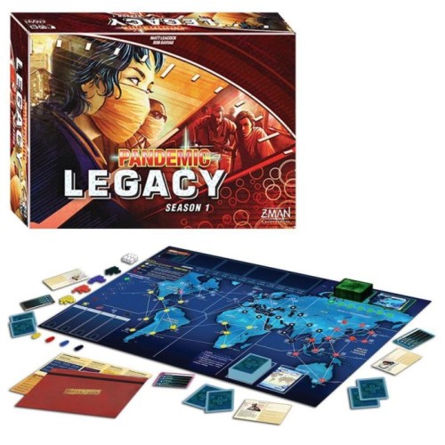 Pandemic: Legacy - Season 1 (Red Version) (Пандемия: Наследие. Сезон 1 (красная))