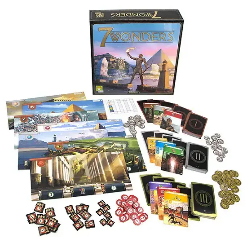 Настільна гра 7 Чудес. 2-ге видання (7 Wonders 2nd Edition)