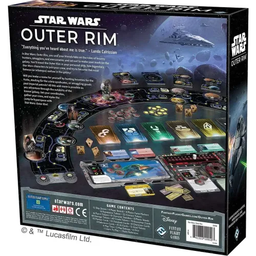 Настольная игра Star Wars: Outer Rim (Звездные Войны: Внешнее Кольцо) EN
