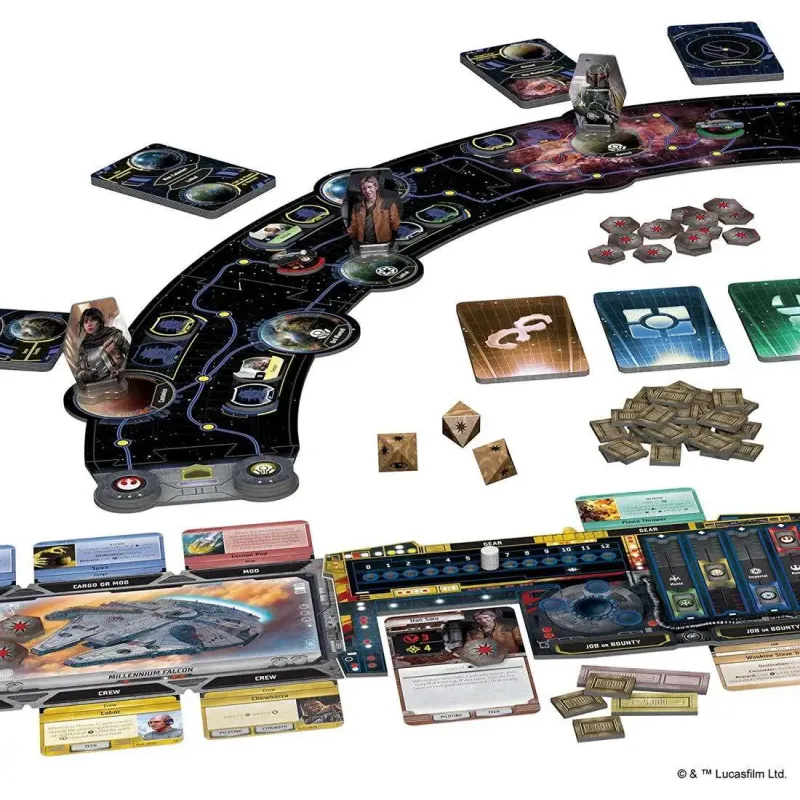 Настольная игра Star Wars: Outer Rim (Звездные Войны: Внешнее Кольцо) EN