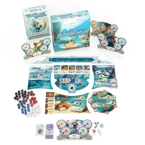 Настольная игра Tidal Blades Heroes of the Reef (Приливные мечи: Герои Рифа) EN