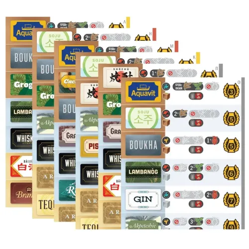 Настольная игра Distilled. Африка и Ближний Восток (Distilled: Africa & Middle East Expansion) UA