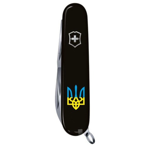 Ножи Victorinox Складной нож Victorinox SPARTAN UKRAINE Трезубец сине-желт. 1.3603.3_T0016u