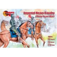 Фигурки императорской тяжелой кавалерии,Тридцатилетняя война (MS72041) Масштаб:  1:72