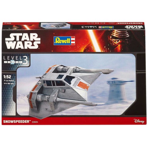 Моделювання Збірна модель-копія Revell Космічний корабель Snowspeeder рівень 3 масштаб 1:52