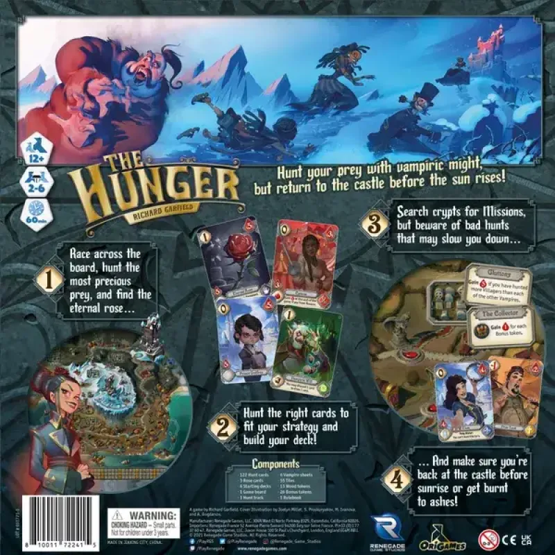 Настільна гра Голод (The Hunger) UA
