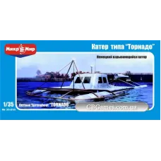 Немецкий катер типа "Торнадо" (MM35-010) Масштаб:  1:35