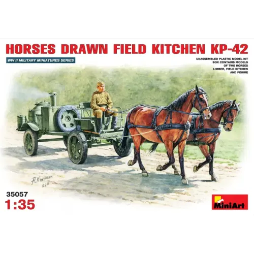Бронетехніка та артилерія MA35057 Horses drawn field kitchen KP-42