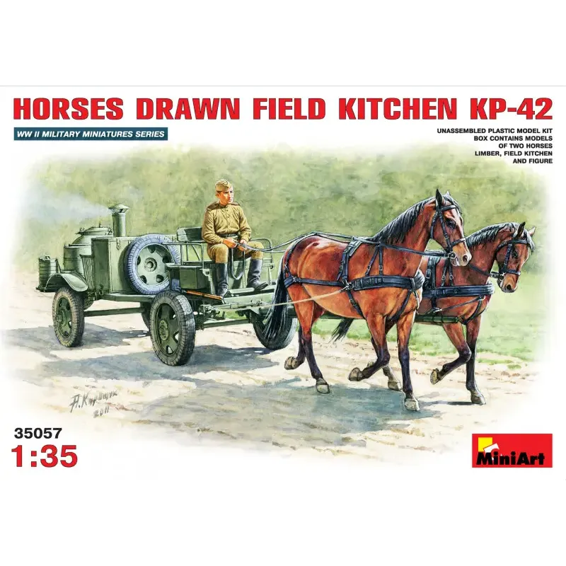 MA35057 Horses drawn field kitchen KP-42