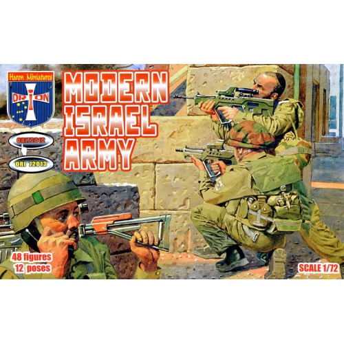 Фигуры и миниатюры Modern Israel army, set 1 (ORI72012) Масштаб: 1:72