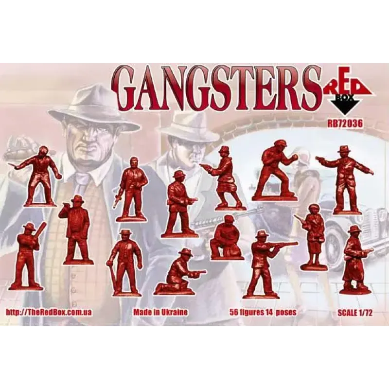 Збірна модель Gangsters (RB72036) Масштаб: 1:72