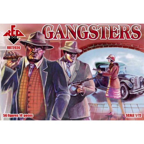 Фігури та мініатюри Gangsters (RB72036) Масштаб: 1:72