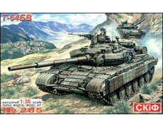 Cоветский боевой танк Т-64 БB (MK205) Масштаб:  1:35