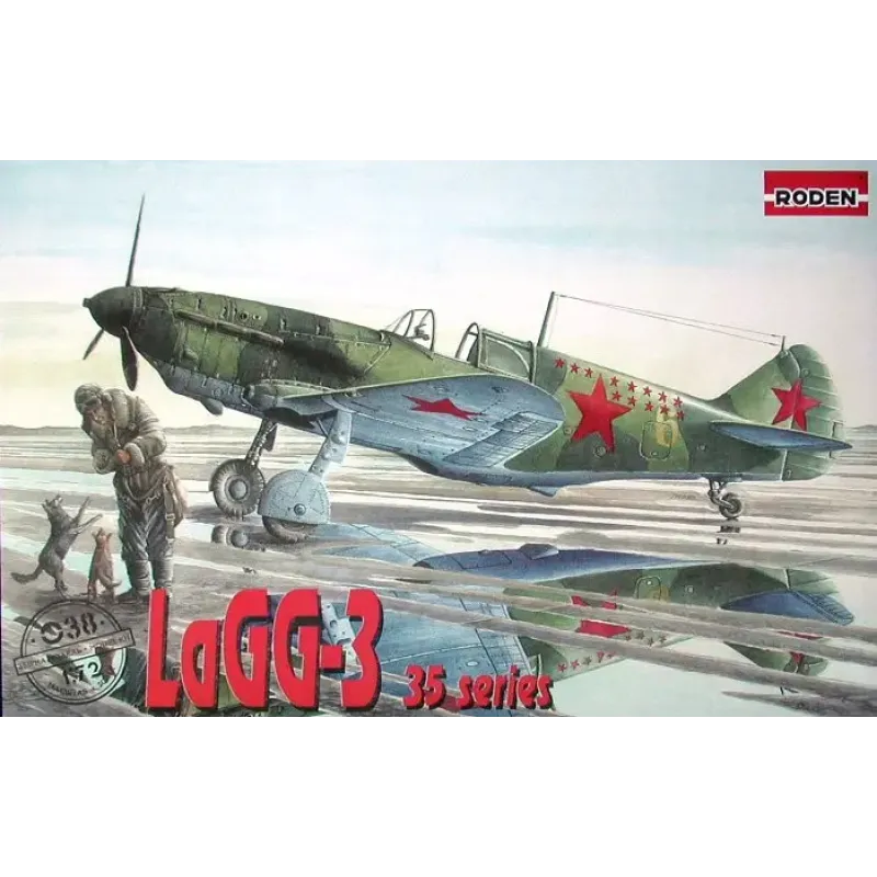 Збірна модель літака RN038 LAGG-3 series 35 (Самотник) 1:72