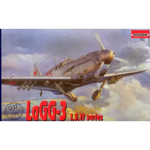 Збірна модель літака RN037 LAGG-3 series 1,5,11 (Самотник) 1:72