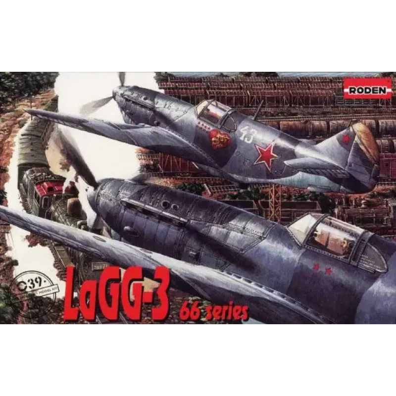 Сборная модель самолета RN039 LAGG-3 series 66 (Літак) 1:72