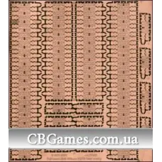 Фототравленные траки для танка T-34 (mod.1943) (PE7245) Масштаб:  1:72