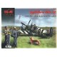 Самолёты ICM48801 Spitfire Mk.IX with RAF pilots & ground personnel