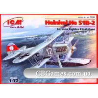 ICM72192  Не 51 В-2 German fighter floatplane