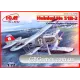 Сборная модель самолета ICM72192 Не 51 В-2 German fighter floatplane 1:72