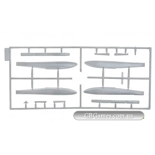 Сборная модель самолета ICM72192 Не 51 В-2 German fighter floatplane 1:72