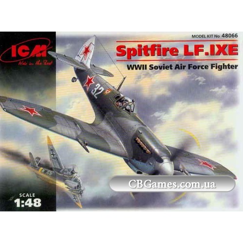 Літаки ICM48066 Spitfire LF.IX WWII Soviet fighter