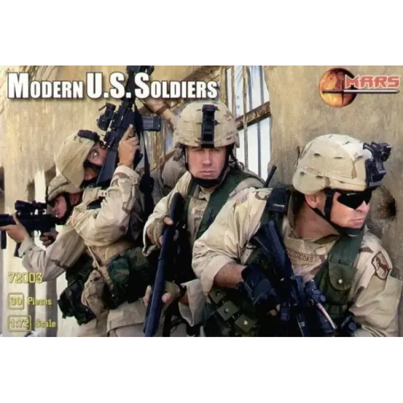 Збірна модель US Modern soldiers (MS72003) Масштаб: 1:72