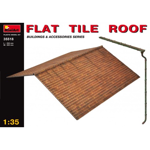 Будівлі та елементи MA35518 Flat tile roof