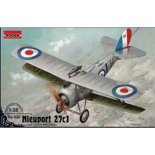 Сборная модель самолета RN630 Nieuport 27 1:32