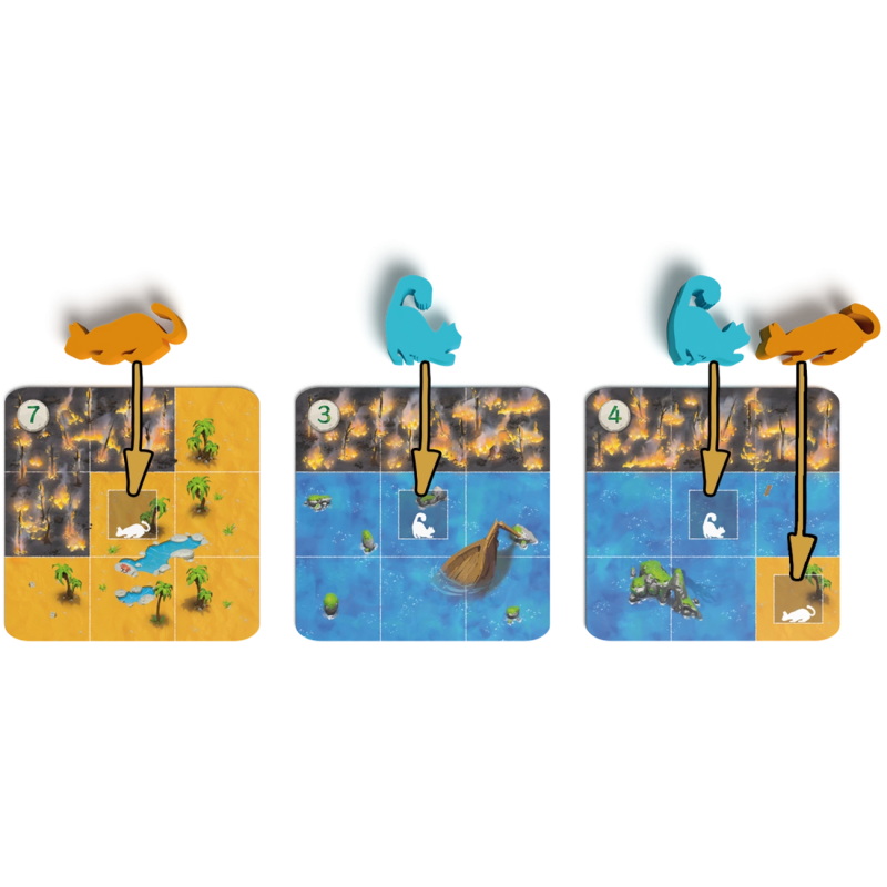Настольная игра Спасай котов (Race to the Raft) UA