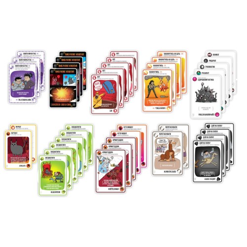Настольная игра Взрывные котята: Добро и Зло (Exploding Kittens: Good Vs Evil) UA