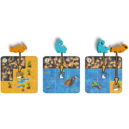 Настольная игра Спасай котов (Race to the Raft) UA